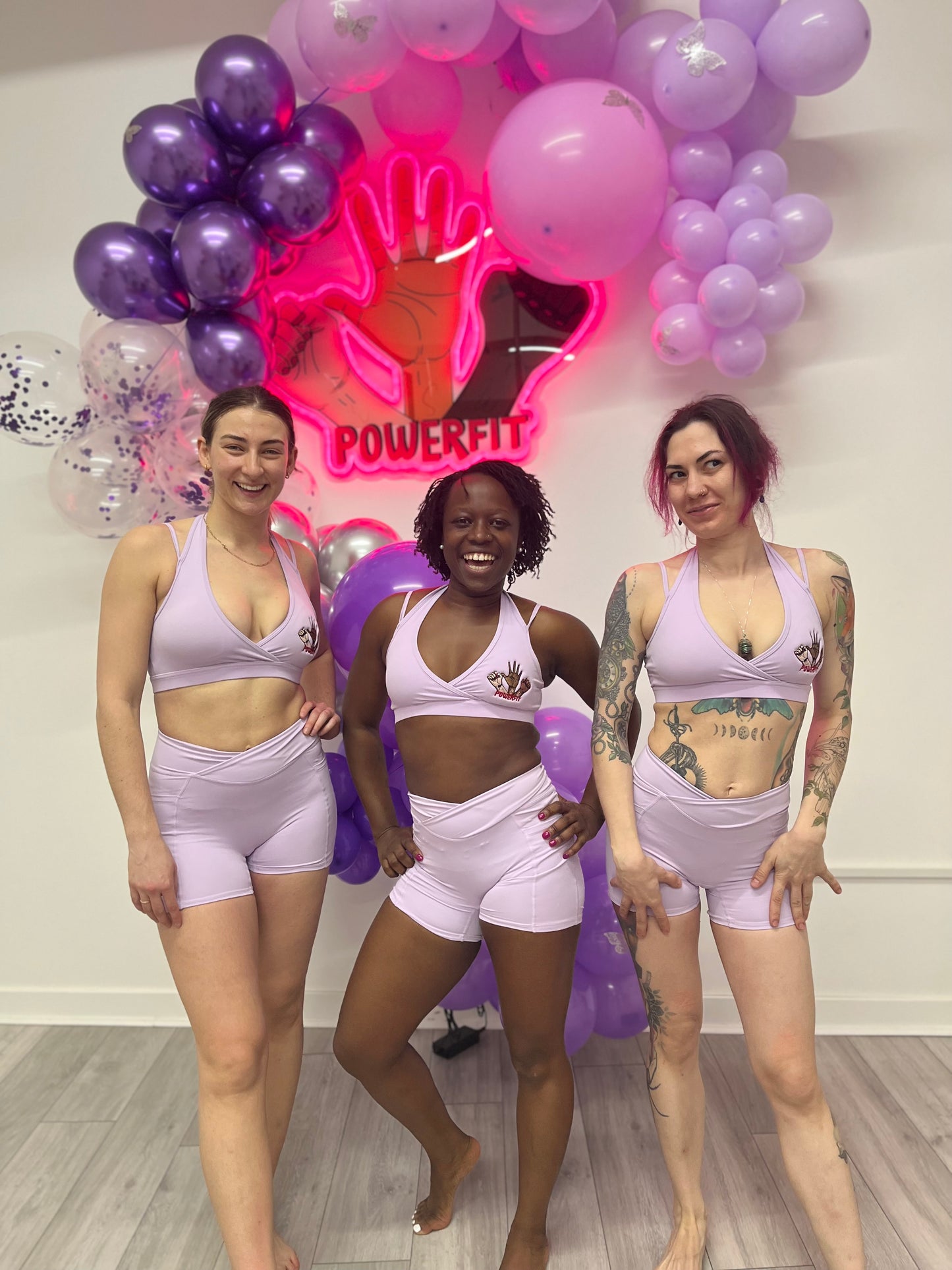 POWERfit Lilac shorts