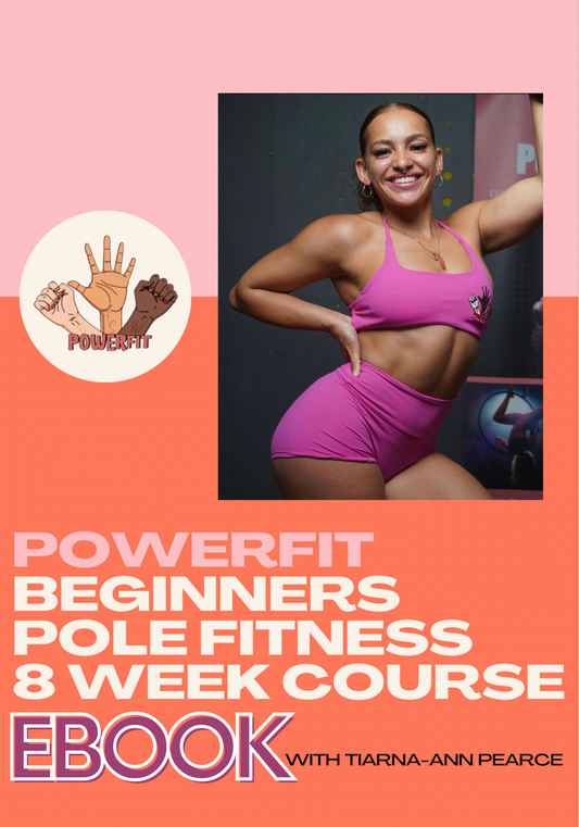 POWERfit 8 weeks Beginners Pole fitness course Ebook