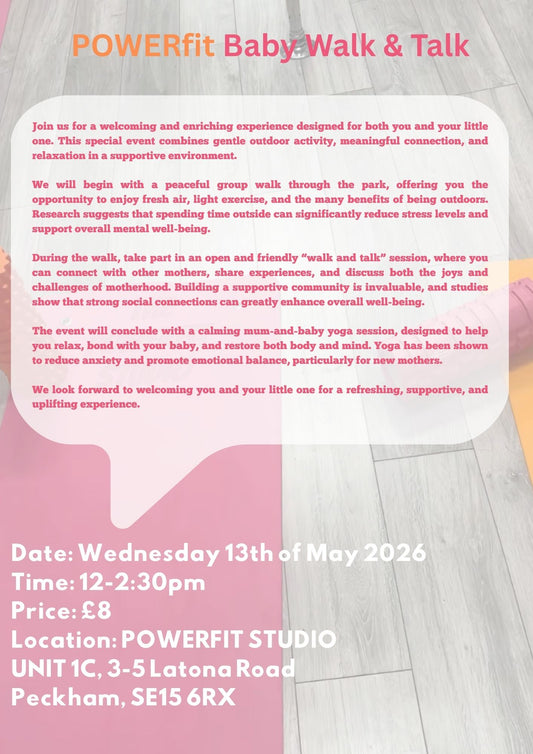 The POWERfit Baby Walk & Talk 2026