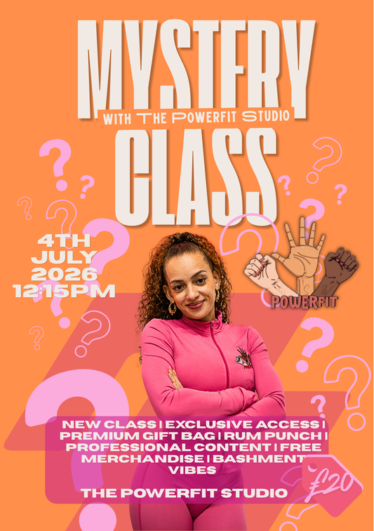 POWERfit studio Mystery class