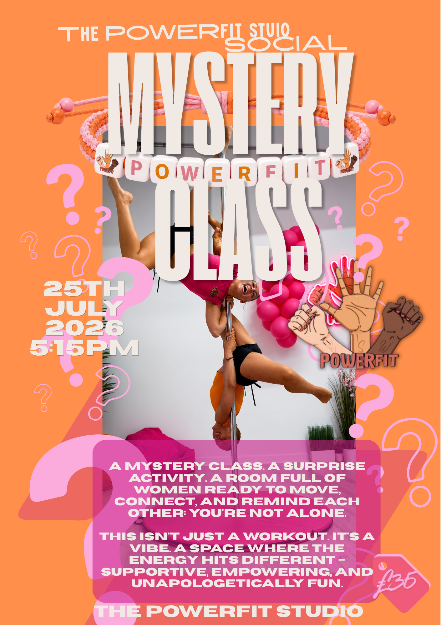 The POWERfit studio social Mystery class Part 1