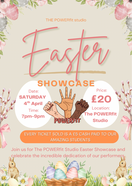 The POWERfit studio Easter showcase 2026