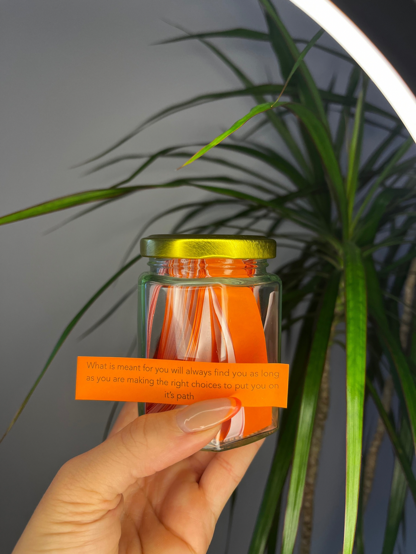 POWERfit Positive affirmation jar