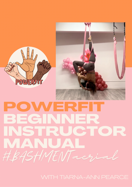 The POWERfit #BASHMENTaerial hammocks/ yoga instructor course