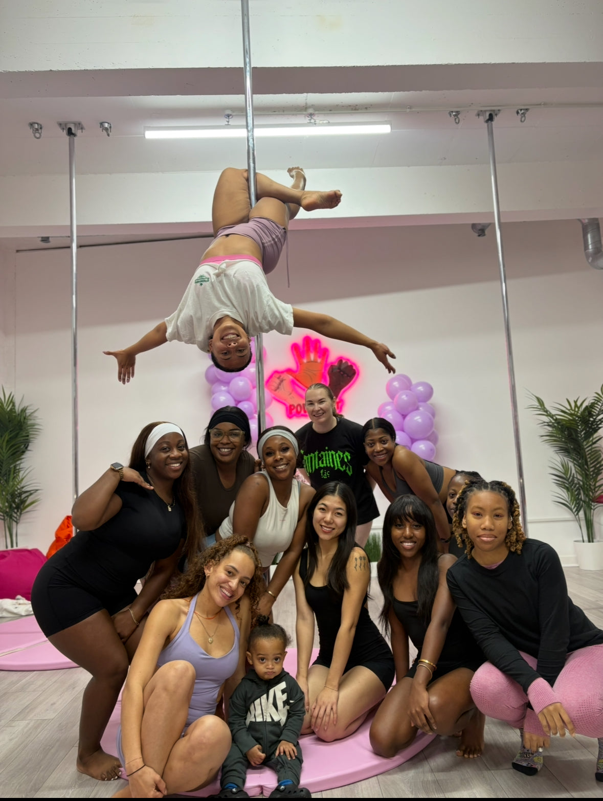 THURSDAY POWERfit #BASHMENTpole dance class