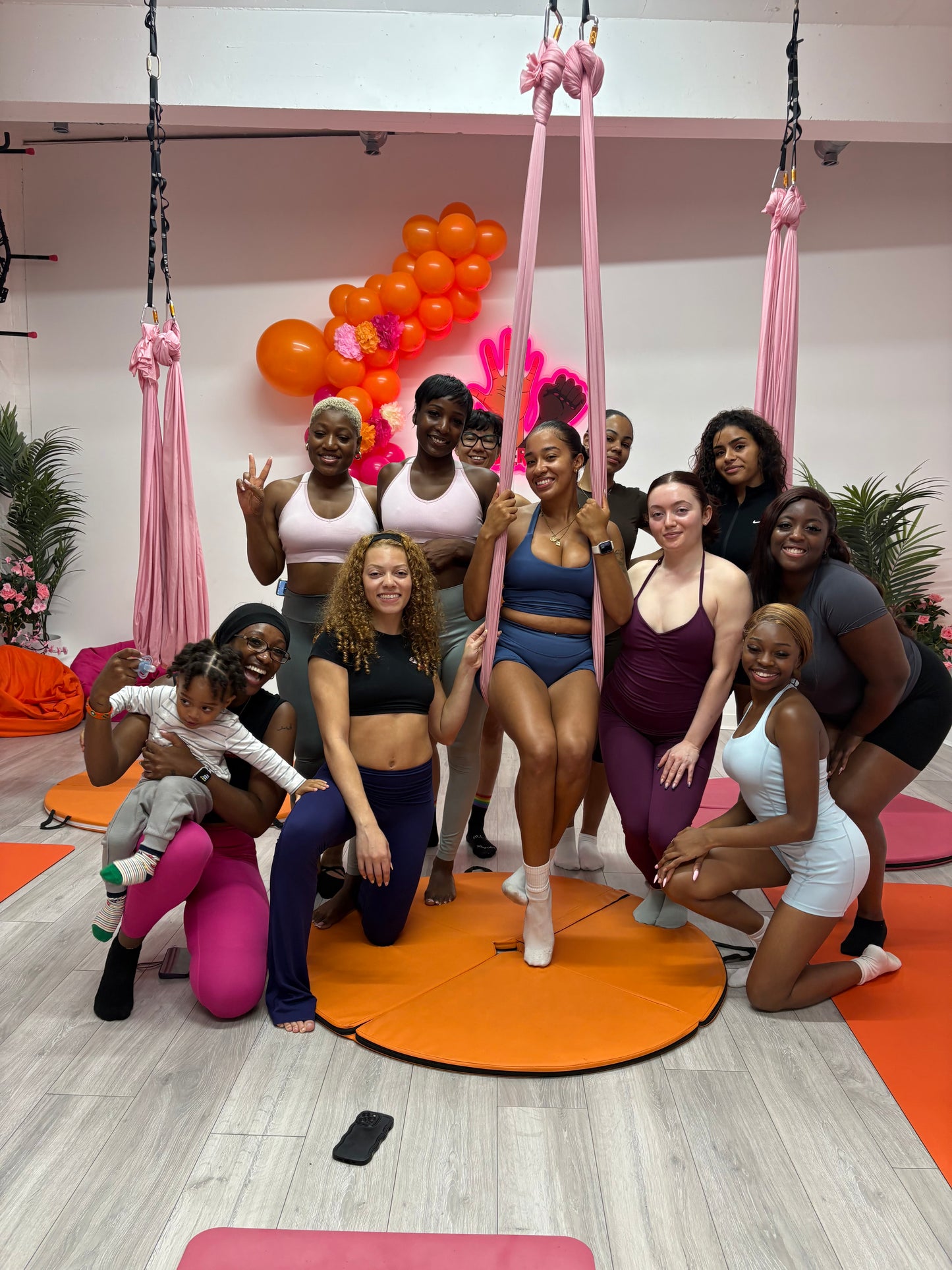SATURDAY POWERfit #BASHMENTaerial pilates class/ 9:30-10:30am
