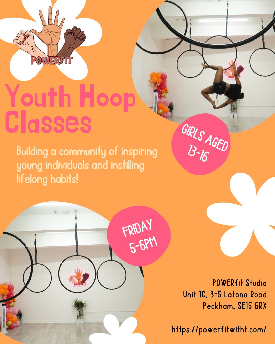 POWERfit Youth hoop classes