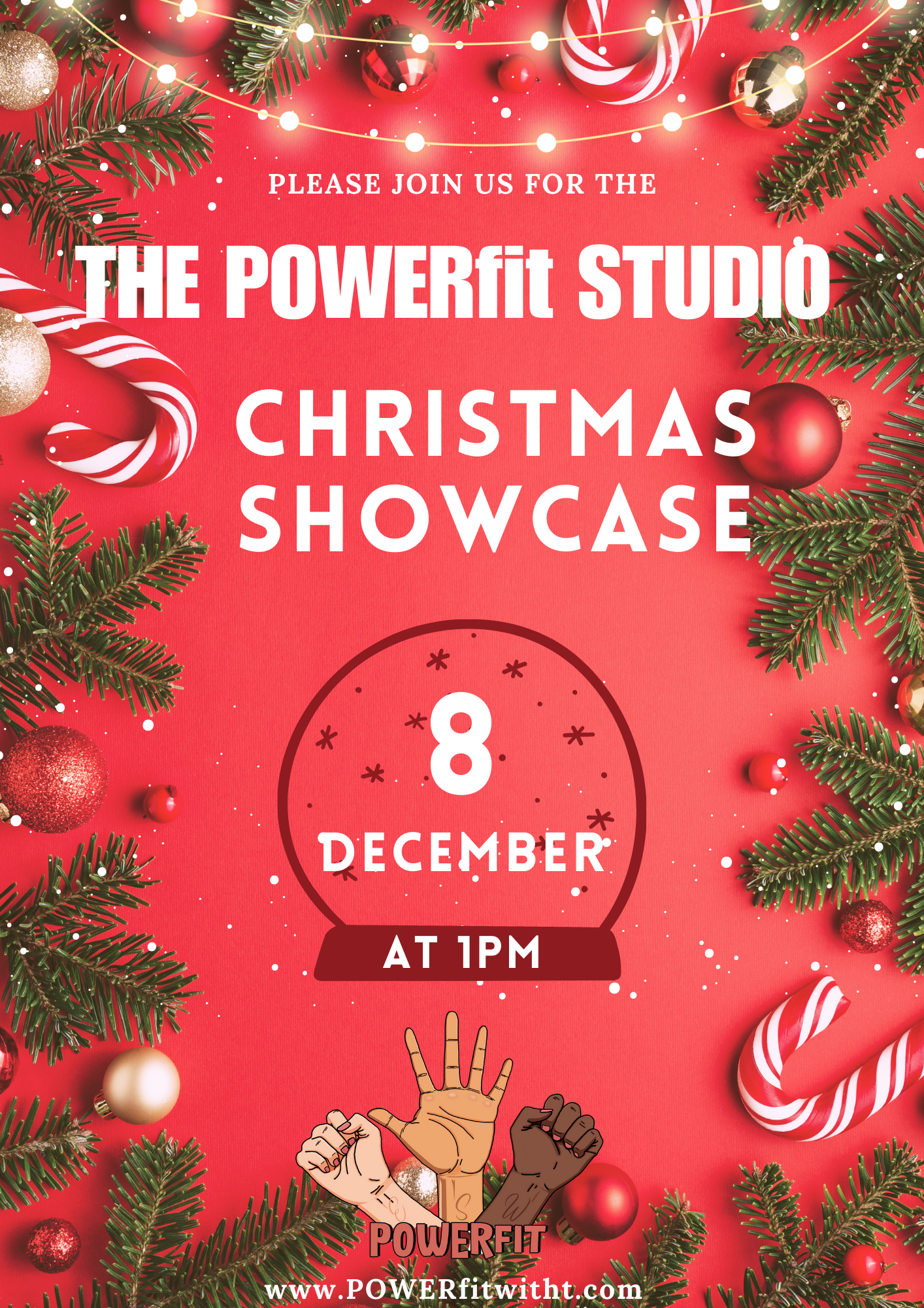 The POWERfit Christmas showcase 2024