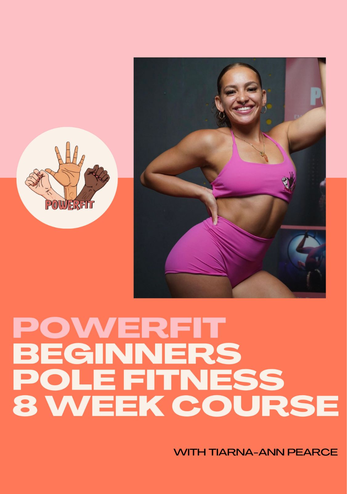 POWERfit 8 weeks Beginners Pole fitness course