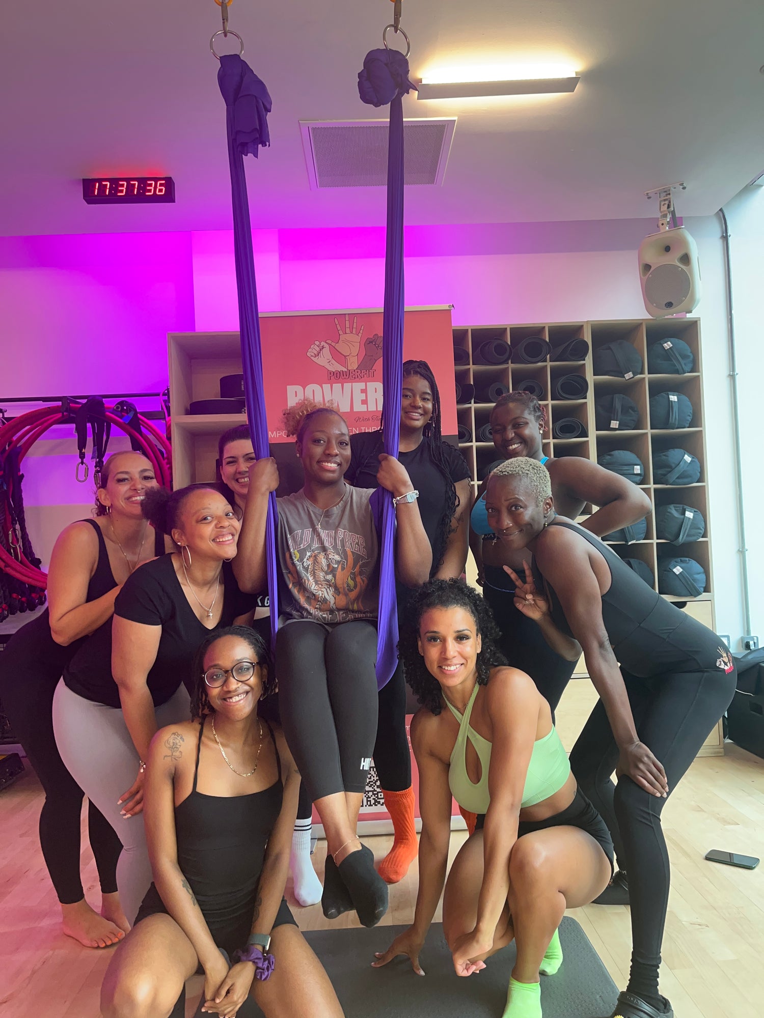 Powerfit Studio WEDNESDAY POWERfit #BASHMENTaerial yoga class – The POWERfit studio